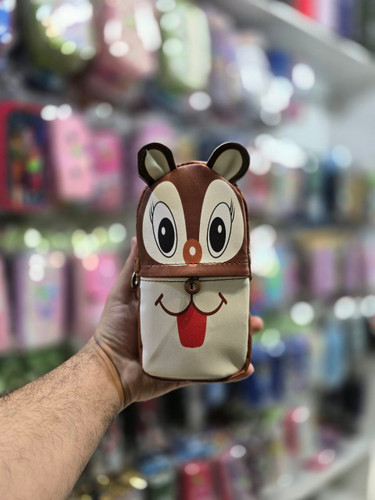 جامدادی حیوانات چرمی فانتزی