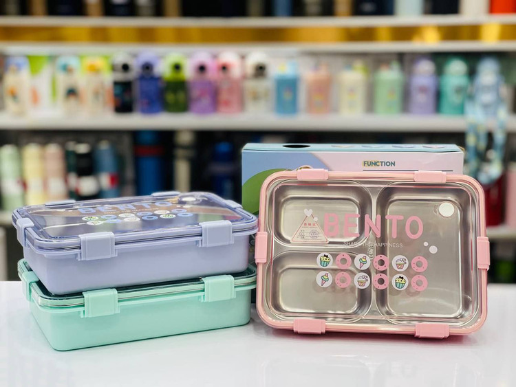 ظرف غذا بنتو 3 قسمتی