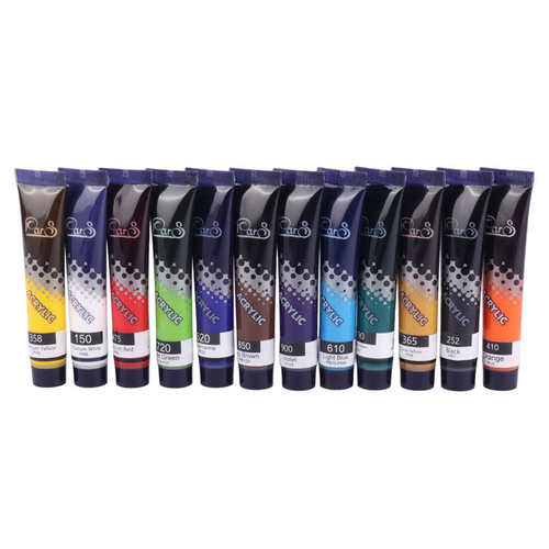 رنگ اکریلیک 21 میل 12 رنگ پارس