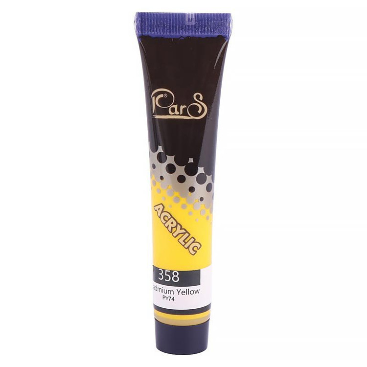 رنگ اکریلیک 21 میل 6 رنگ پارس