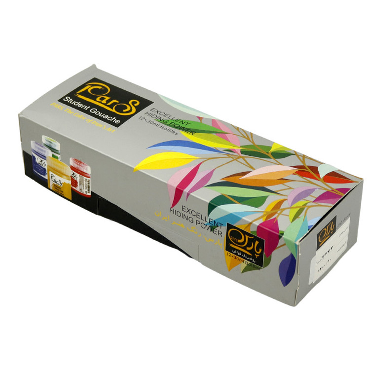 گواش پارس 12 رنگ حجم 30 میل