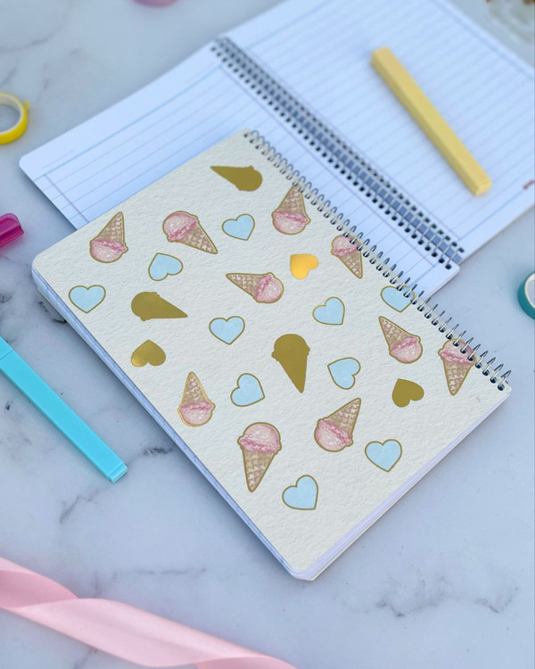 دفتر 50 برگ طلاکوب سویل کد 1