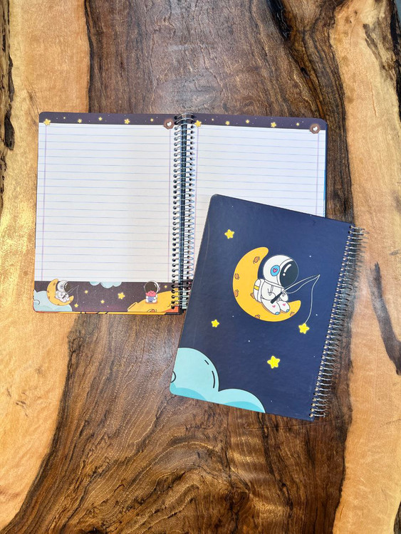 دفتر 100 برگ سیمی جلد سخت حاشیه دار سویل کد 5