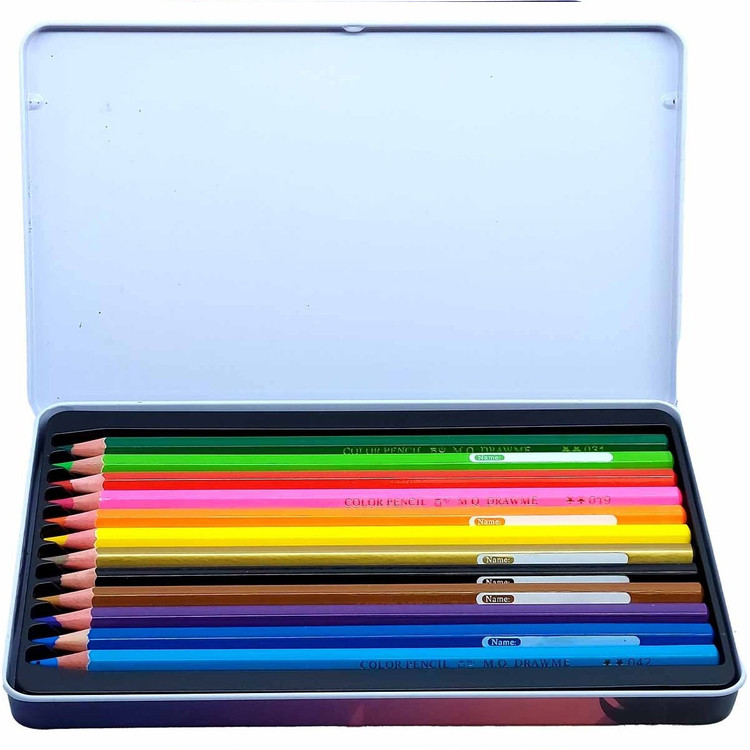 مداد رنگی 12 فلزی آرتیست ام کیو