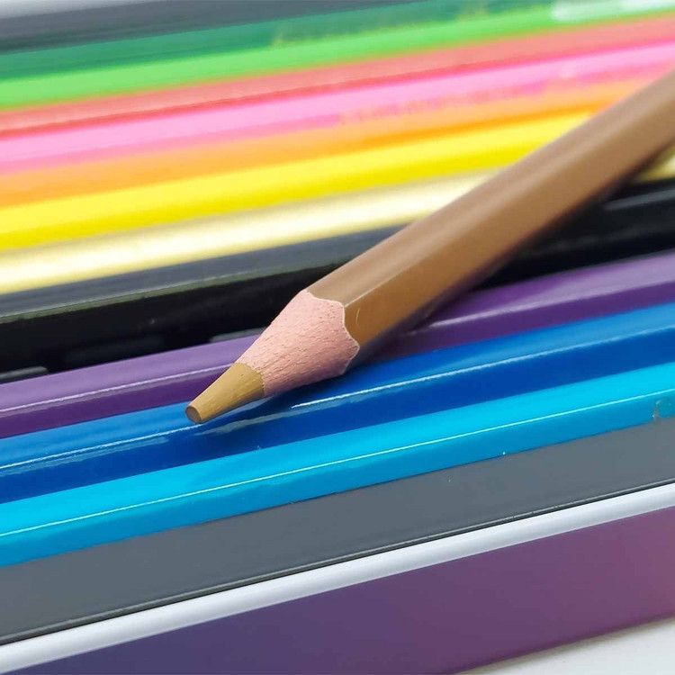مداد رنگی 12 فلزی آرتیست ام کیو