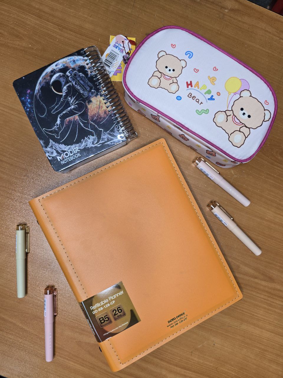 کلاسور 26 حلقه رنگی دیتا آقیس طلقی محکم SB-126