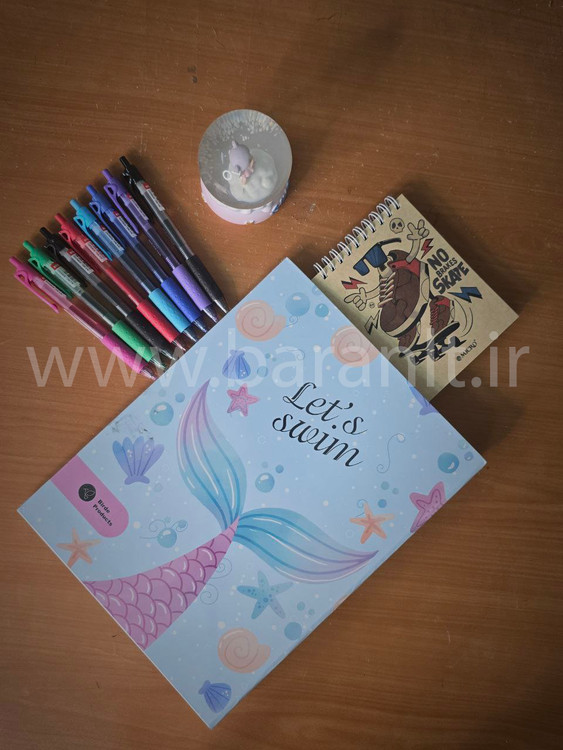 کلاسور 26 حلقه طرح دار جلد سخت Birde