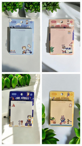 نوت استیک طرح دار Cool Street