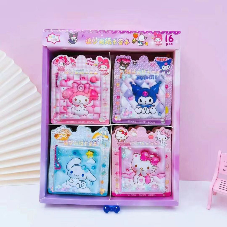 ست دفترچه آکواریومی و استیکر طرح کرومی