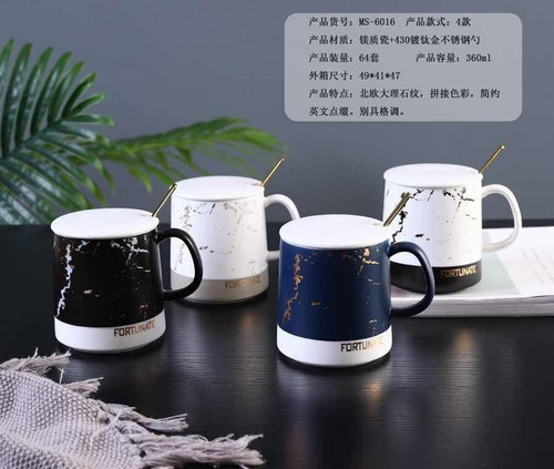 ماگ سرامیکی طرح ماربل