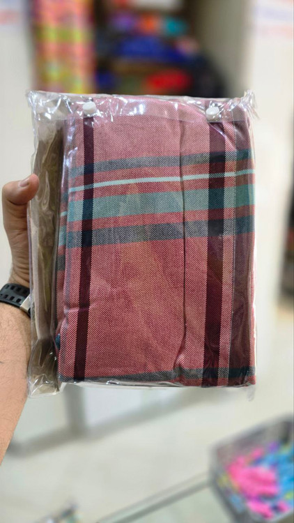 حوله تن پوش ابراهیمی 100 درصد نخ