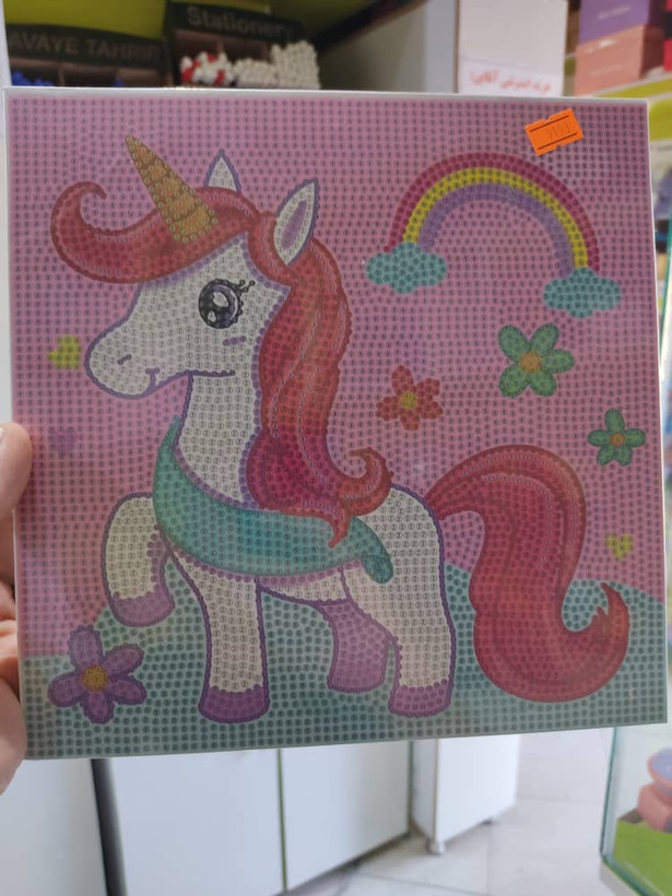 نقاشی الماسی یونیکورن