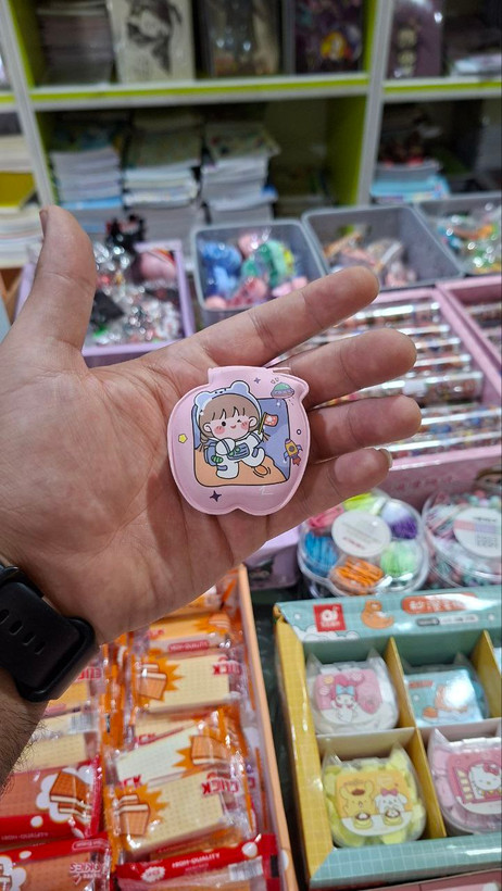 یادداشت سر چسبدار پفکی فانتزی و کرومی