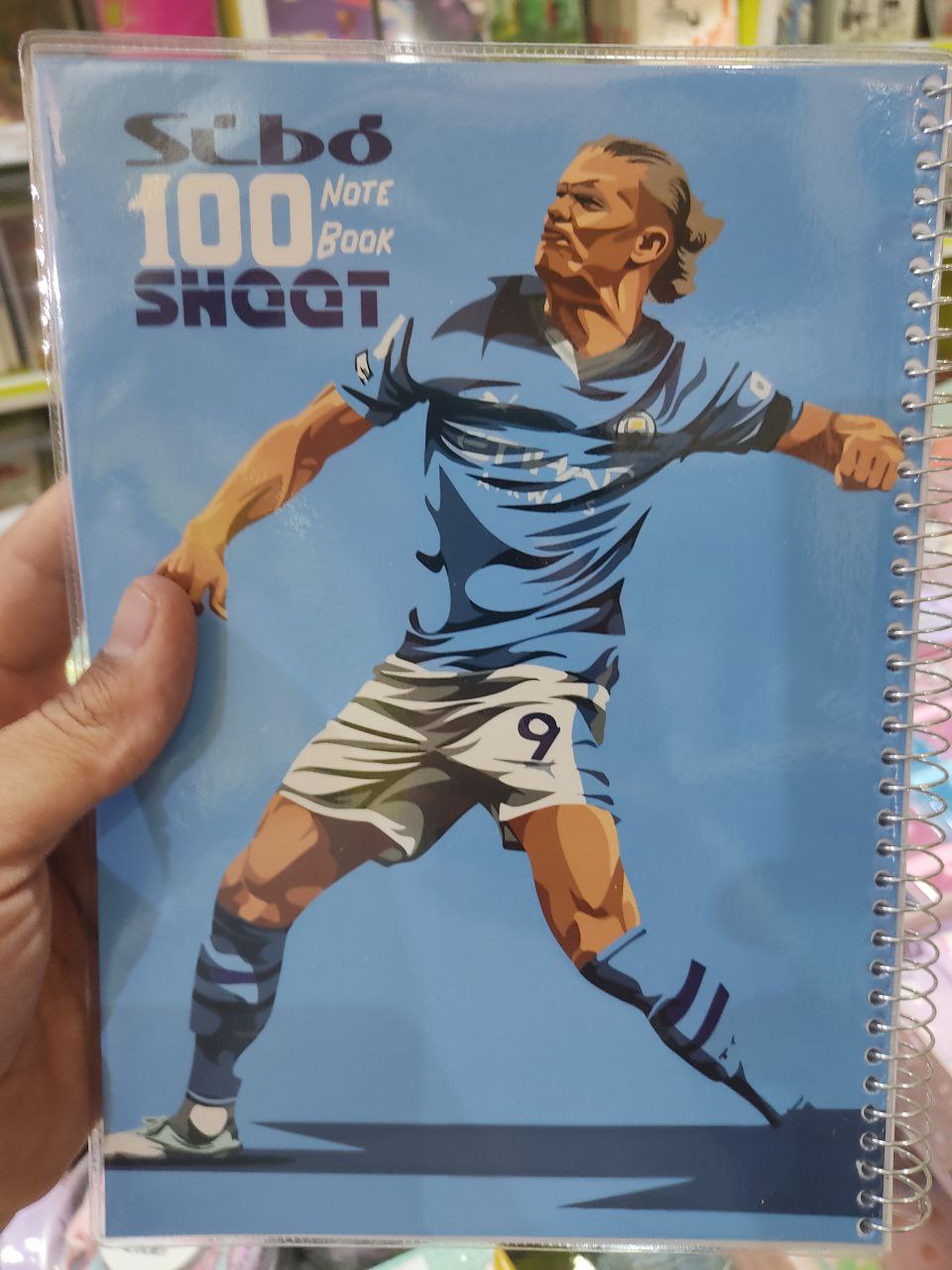 دفتر 100 برگ رحلی سیمی سیبو کد A34