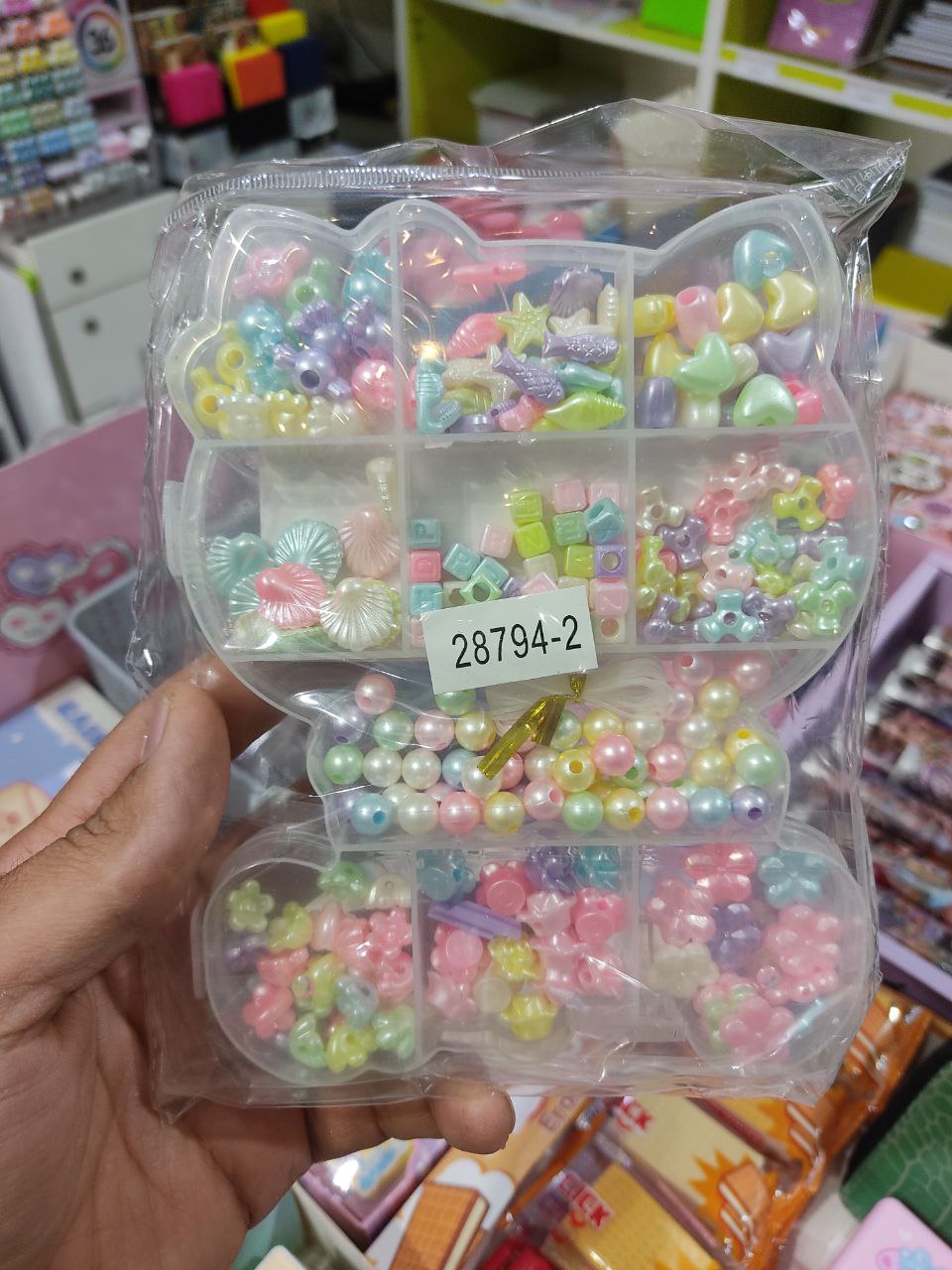 ست دست بند مهره کیتی - میکی موس