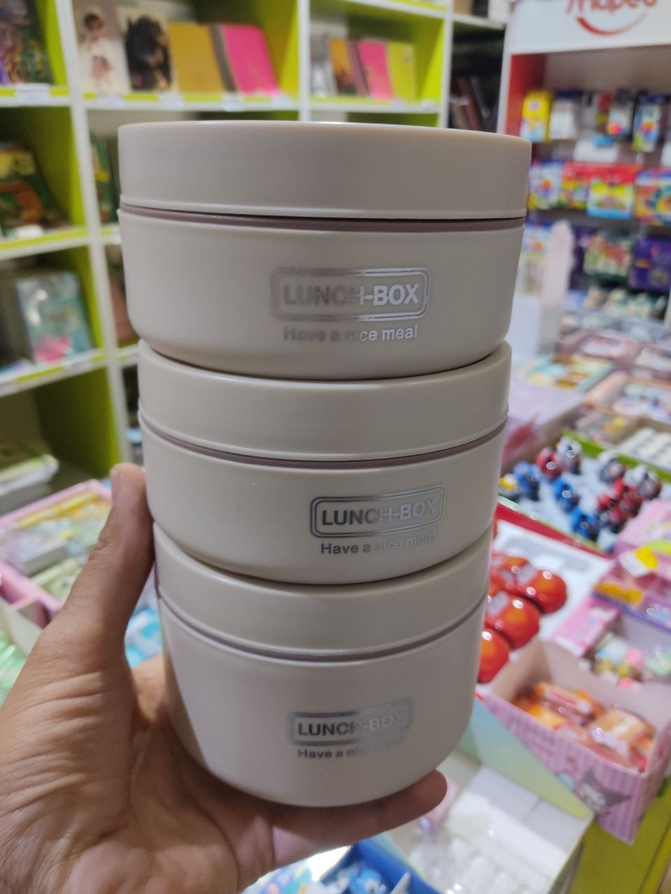 لانچ باکس ۳ تکه همراه با کیف عایق دار