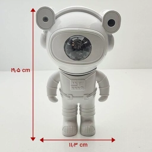 چراغ خواب طرح فضانورد کهکشانی کنترلی اسپیکردار