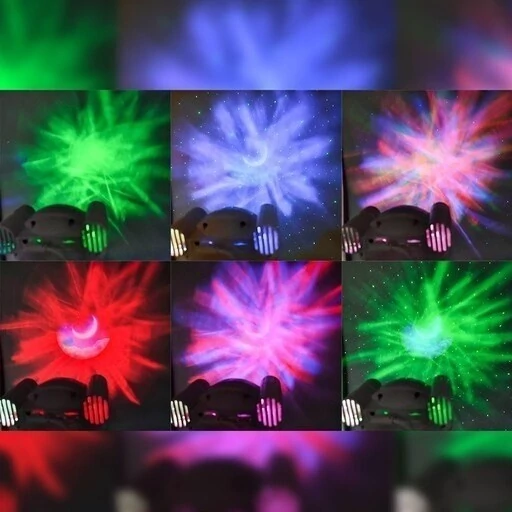 چراغ خواب طرح فضانورد کهکشانی کنترلی اسپیکردار