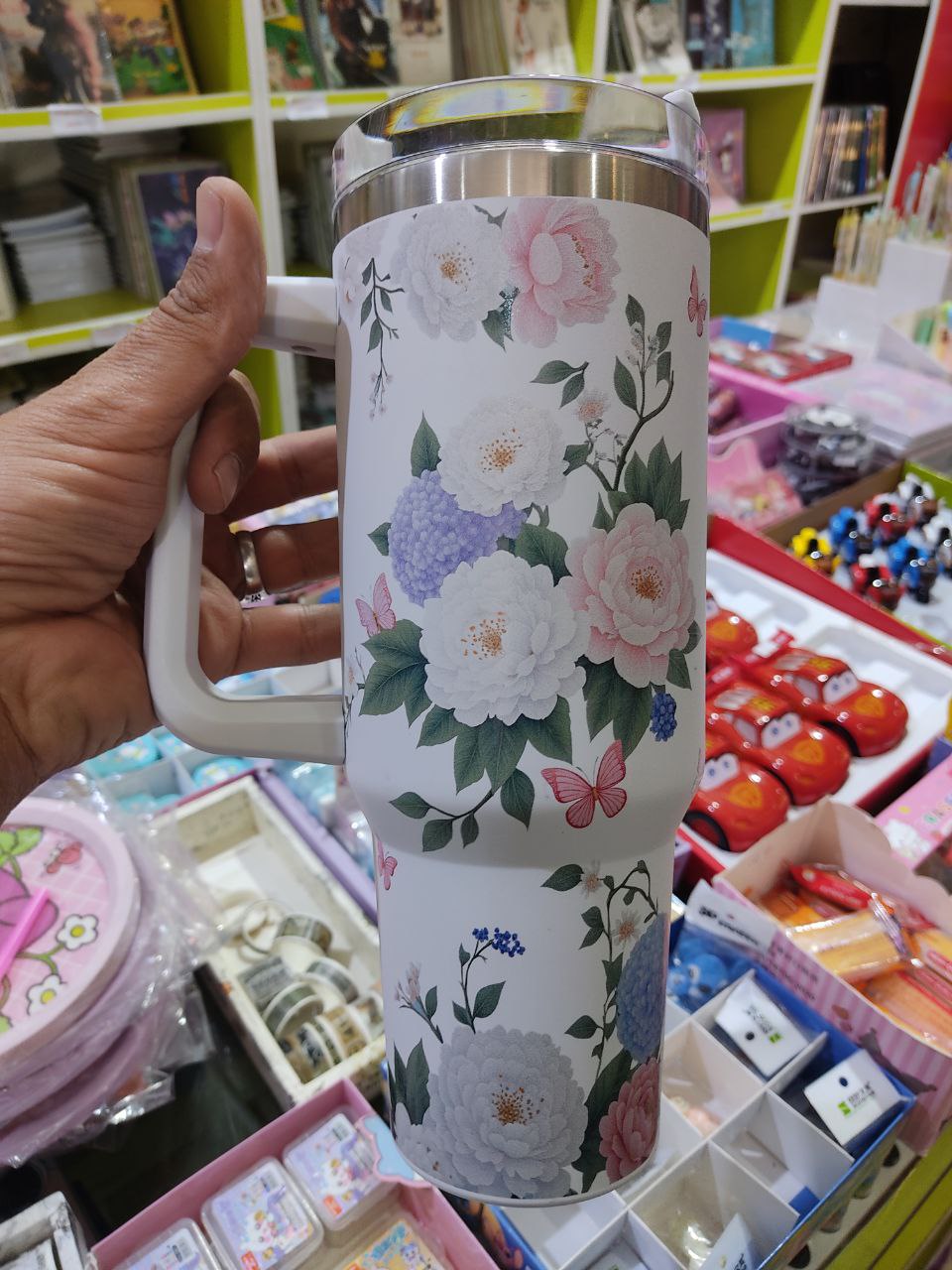 تامبلر استنلی گلدار