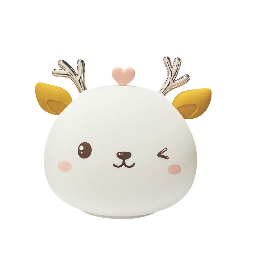 چراغ خواب سیلیکونی گوزن